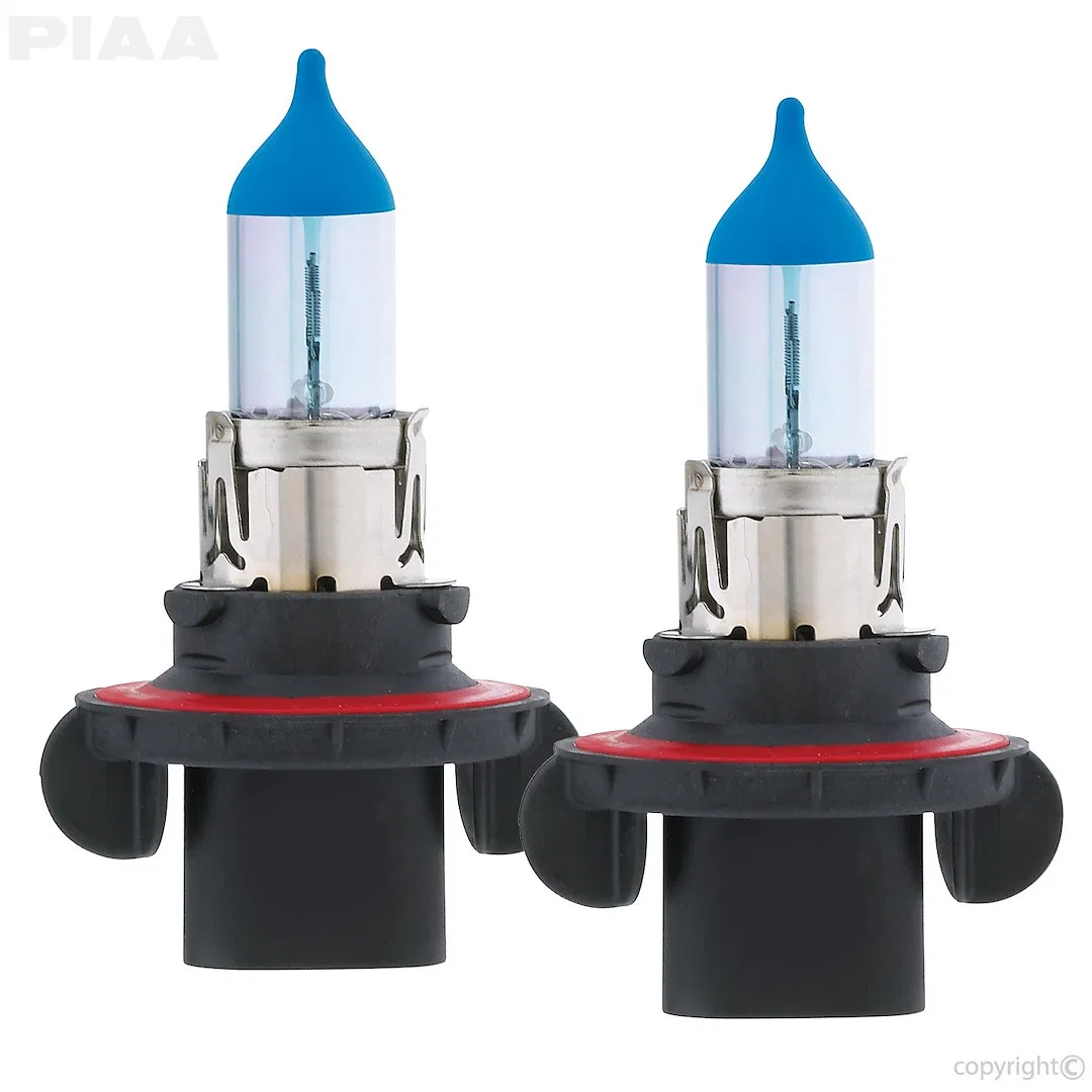 19618 – VALEO Headlight Bulb, H13 Halogen Bulb Clear Beam Color With Blue Top 4000K Light Color Temperature Set Of 2